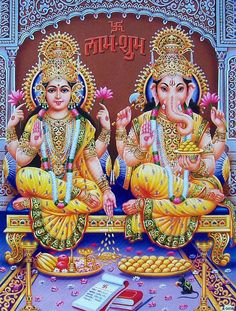 2/8 No, Santana doesn't say wealth is bad & that a spiritual person can't b RICH.Ever wondered y do shops hv pictures of Ganesha & Laxmi at their entrances ory on Diwali, v offer pooja to Ganesha (deity who destroys troubles) & LAXMI (deity of wealth)?