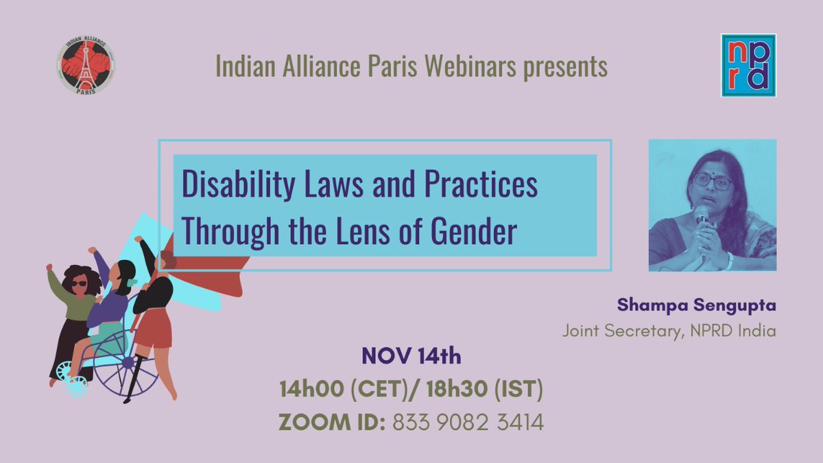 paris_alliance's tweet photo. #IAPWebinar on 14th Nov from 2:00PM CET | 6:30PM IST
Zoom: 833 9082 3414
Details in the FB event:
https://t.co/b8PG4Yj38s https://t.co/fs56x8PHIC