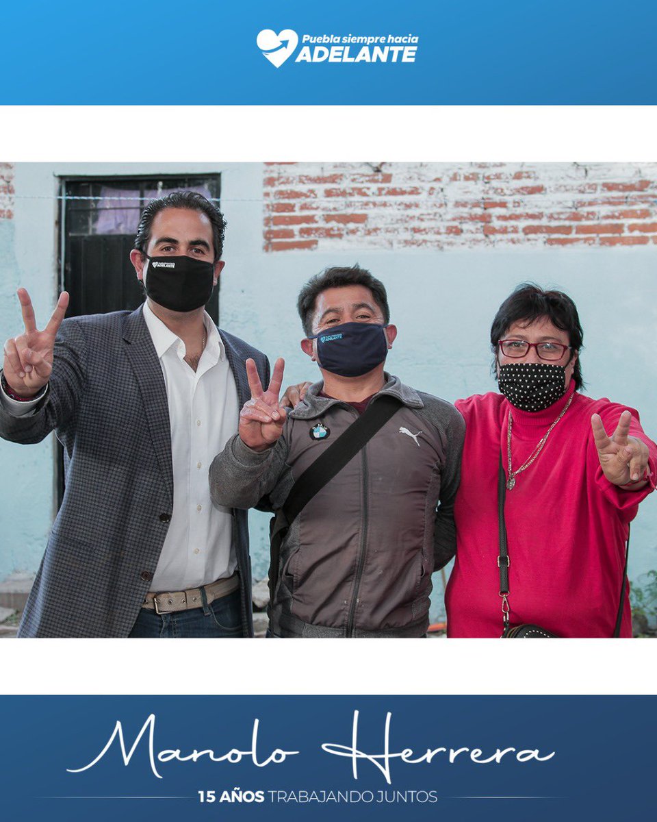 manoloherrerar's tweet photo. Siempre un gusto saludar a mis amigos Ramon y Gloria, siempre comprometidos 🤝🙌🏽 con Puebla y con su comunidad!
#pueblasiemprehaciaadelante
#seguimosreuniendoamigos https://t.co/MvFAoMsaEd