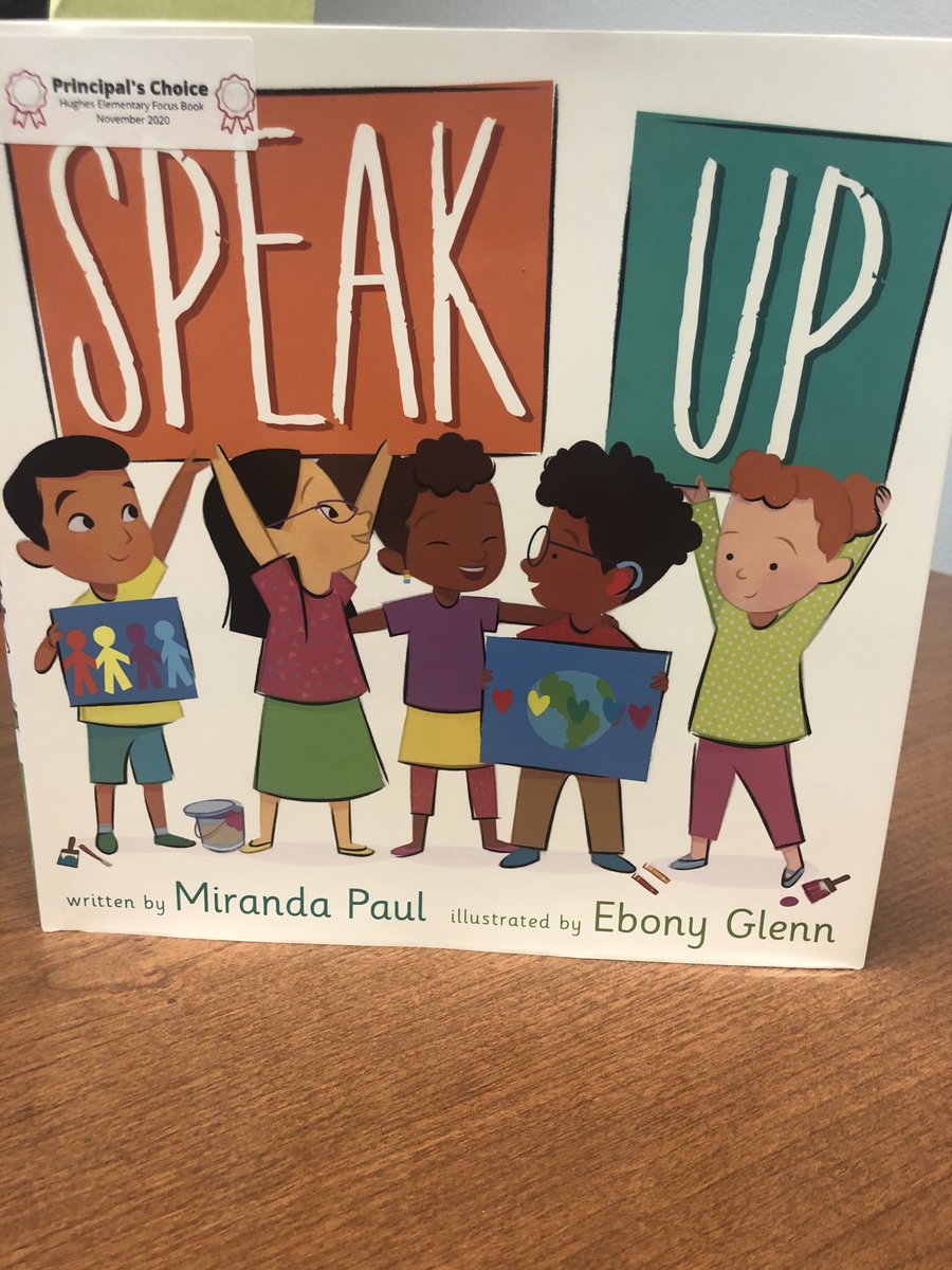 Jess_McDonald98's tweet photo. Shared this book at the beginning of the month with students and staff. The feedback has been incredible! Every voice matters and needs to be heard! #bettertogether #hawksareleaders #leadinspired ⁦@Hughes_Hawks⁩ https://t.co/kVOjuiQnWT