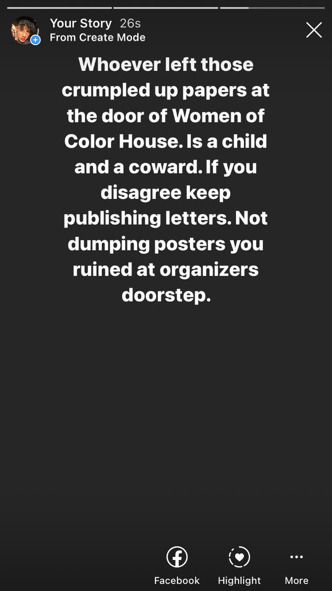 YannafrmtheBloc's tweet photo. A Fucking Coward #DisruptHaverford #DisruptHC https://t.co/JTbgvmfb1d