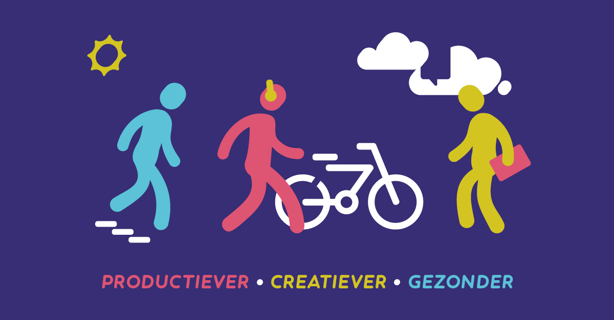 fietsersbond's tweet photo. We zijn in beweging! Op https://t.co/9szpFY60EE helpen @wandelnet en @fietsersbond om medewerkers dagelijks meer te laten bewegen door vaker te fietsen en te lopen. Naar, tijdens en vanuit het werk. Goed voor de organisatie én goed voor de medewerkers. #werkeninbeweging https://t.co/H3gEUAD94Z