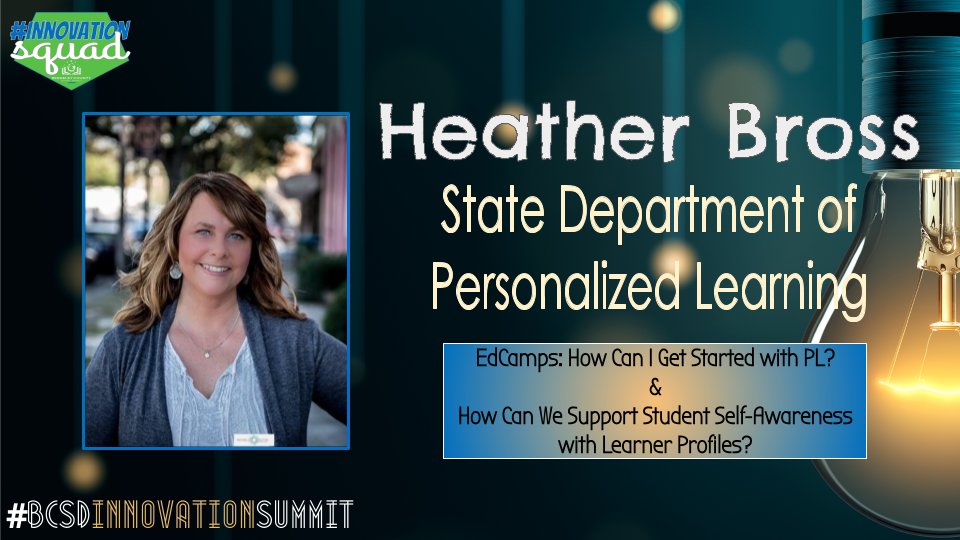 BCSDTechTeam's tweet image. Have you been wondering how to get started with PL? Join @heatherdbross from #personalizesc as she facilitates conversations for educators about beginning steps for PL? Have you started? Join in the conversation so you can support others. #bcsdinnovationsummit #personalizedsc