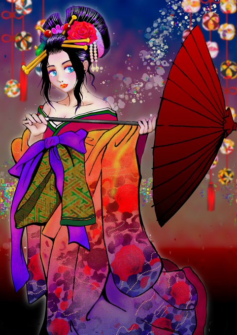 花魁イラストのtwitterイラスト検索結果 花魁イラストのtwitterイラスト検索結果