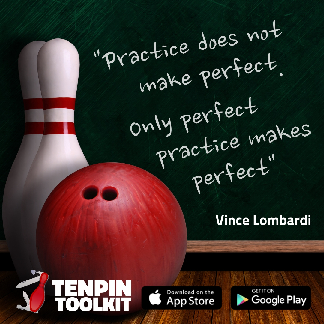Tenpin Toolkit on Twitter ""Practice does not make perfect. Only