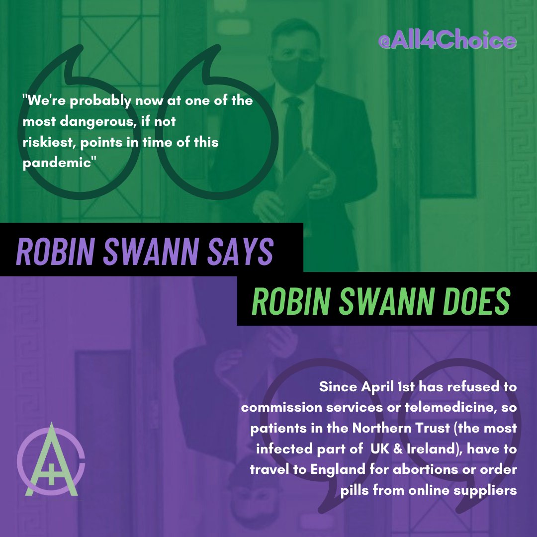 All4Choice's tweet photo. Over a year after decrim we still have NO commissioned abortion services! People are being forced to travel in the midst of a pandemic, to a region in lockdown, or order pills online. We need access @RobinSwannMoH #NotJustOnPaper #telemedicine https://t.co/KPjZuJtD9B https://t.co/0rPpPEEZCV