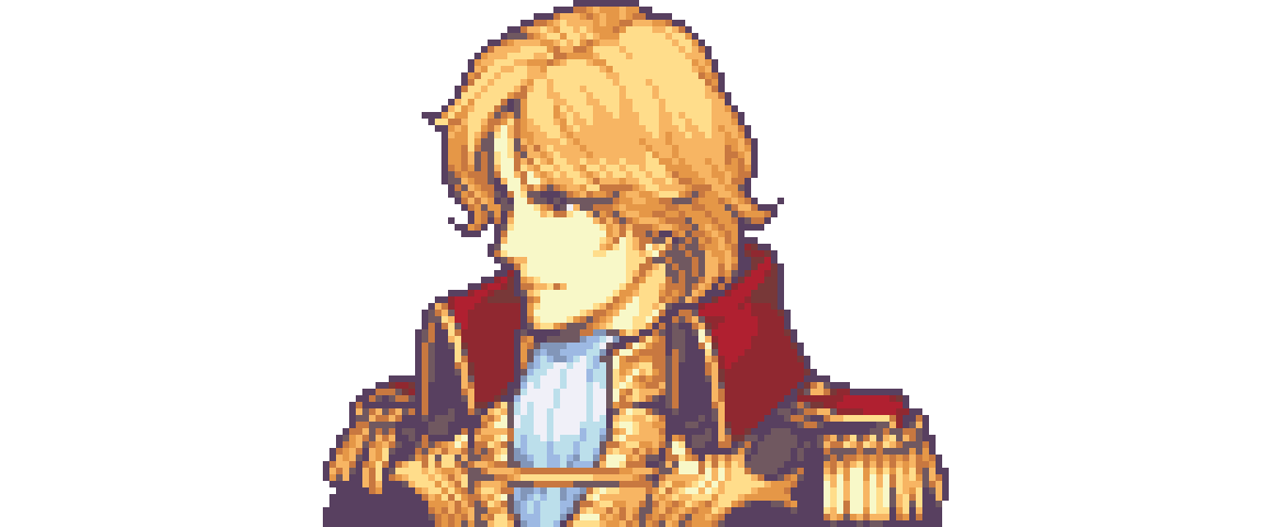 Zeke/Camus Fire Emblem GBA Portrait. 