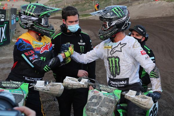 Une victoire de manche et un top cinq à Arco pour Romain Febvre et Clément Desalle (MX GP - Mx World) dlvr.it/RlJnLy #EspritRacing