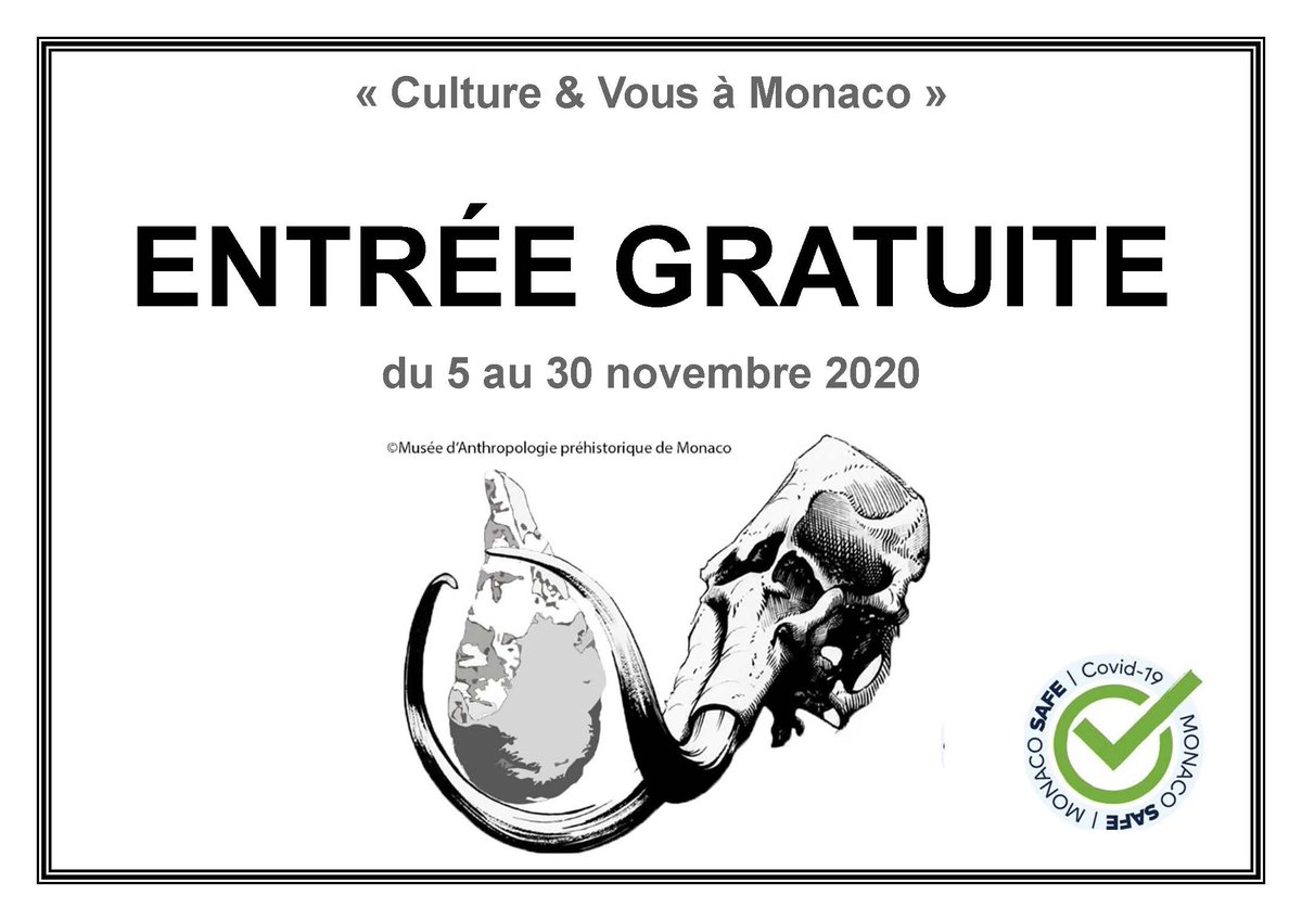 map_monaco's tweet photo. L'équipe du #Musée continue à vous faire #découvrir jour après jour ses #activités, ses #partenaires, ses #expositions et ses #collections.
Le musée reste ouvert et gratuit, basé sur les mesures sanitaires en vigueur renforcées. https://t.co/xeydIsLpAi