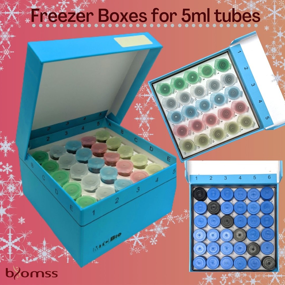 biomss_uae's tweet image. Freezer boxes for 5ml Tubes Now Available!
#freezerbox #biomss #mtcbio #lab #labequipments #laboratory #labinstruments #science