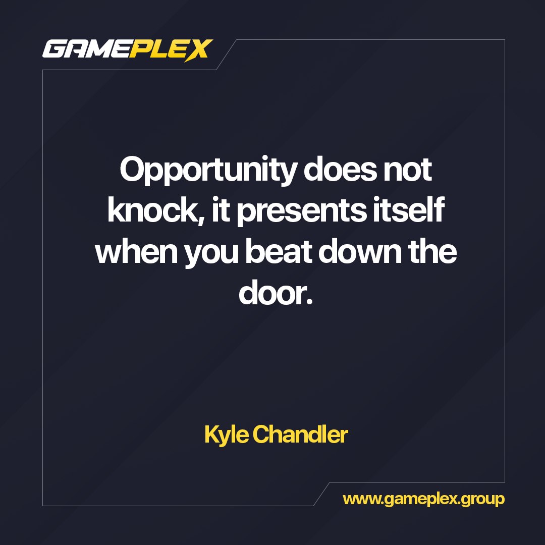 GameplexGroup's tweet photo. #MondayMotivation https://t.co/0kxLSMYlNS