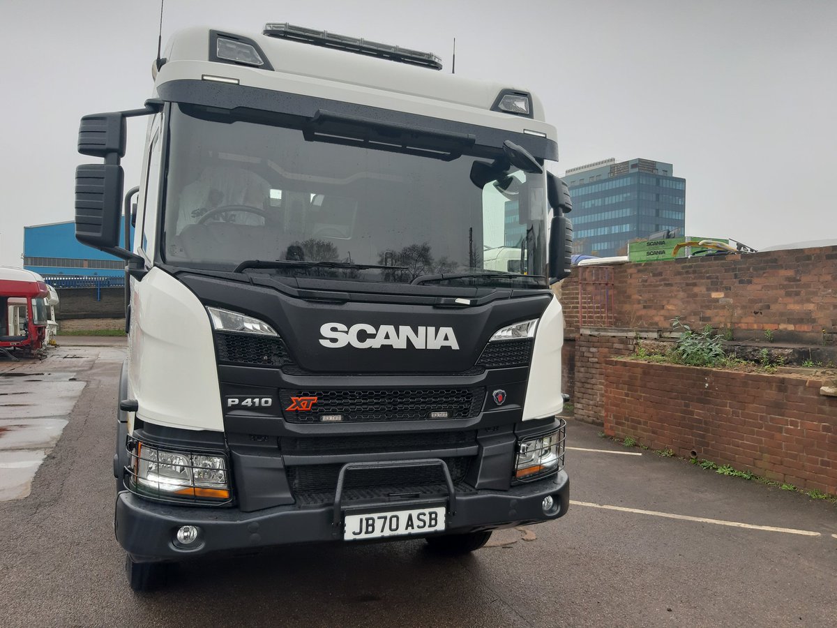 RussKelly71's tweet photo. Another truck off to be sign written for Warwickshire based ASB Transport and it's another XT 8x4, thank you John for the order. #scaniagroup #scaniauk #suppliedbykeltruck https://t.co/vny7yqAzTJ