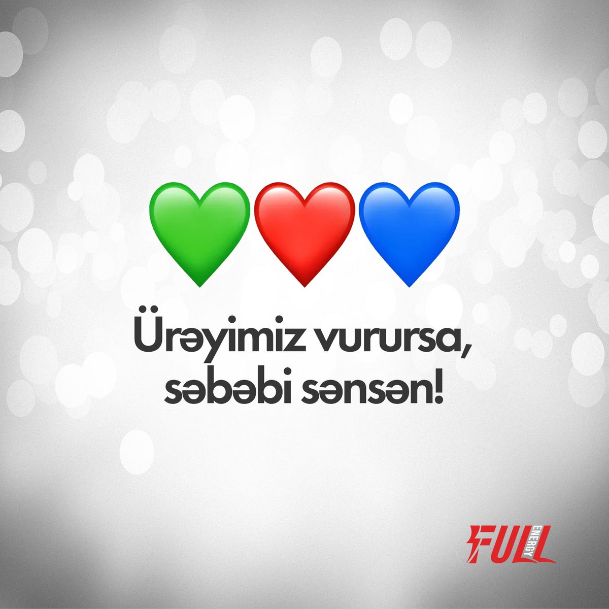 fullenergydrink's tweet photo. 1 bayraq, 3 rəng, 50 milyon sevgi. Hər zaman zirvələrdə ol, Azərbaycan Bayrağı! 🇦🇿 https://t.co/1Hm2boMK7v