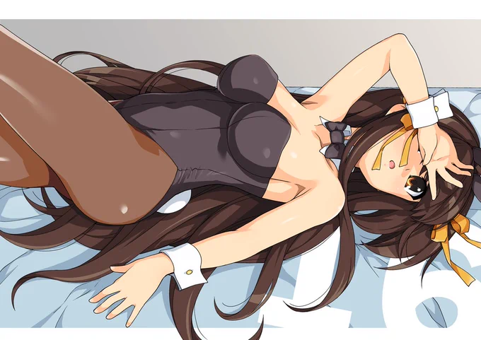 バニーハルヒさん
直観発売まであと16日。

#涼宮ハルヒの直観 
#HaruhiCountdown

この絵のお絵かきログはこちら。
https://t.co/0wTD7wVjyZ 