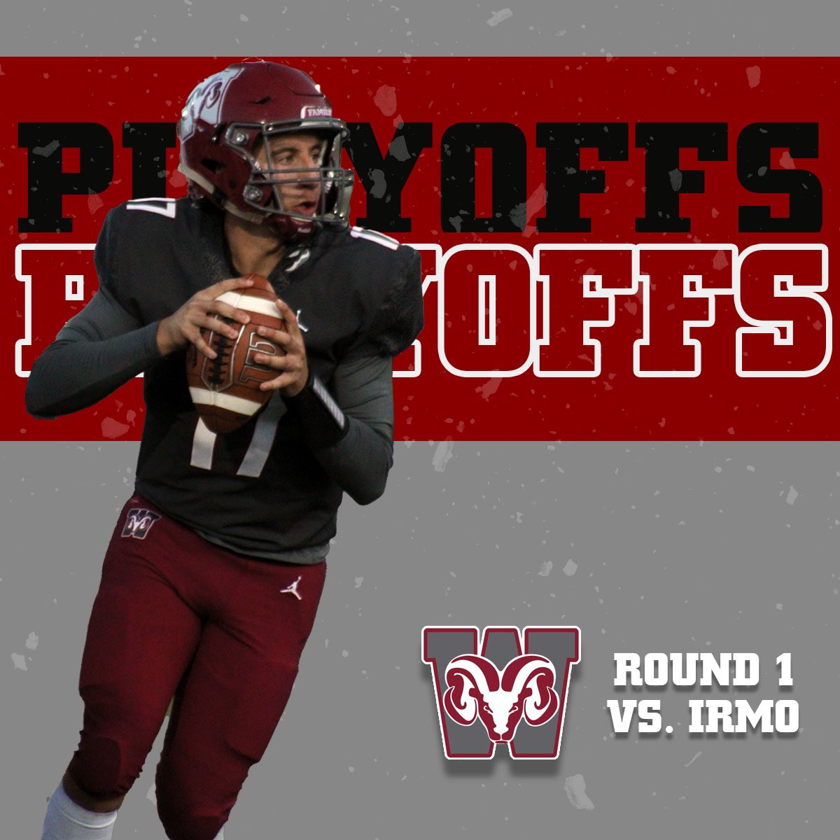 It all comes down to this. All the blood, sweat, and tears is for this moment. The road to state start now... it’s PLAYOFF FOOTBALL! #ThisIsTheWay