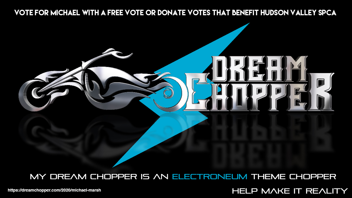 MichaelNMarsh's tweet image. Vote for the Electroneum Theme Chopper in the Orange County Choppers Competition dreamchopper.com/2020/michael-m…
Please vote and lets make this a reality!

#ETN #Electroneum #cryptobike #Chopper #MondayMotivation #motorcycle