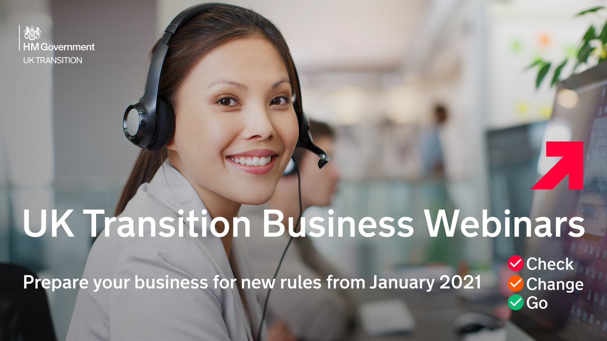 👇 Register to watch a sector-specific UK Transition webinar and find out what your business needs to do to prepare for new rules from January 2021. 

Sign up here ➡️ bit.ly/TWebinarSW

#CheckChangeGo