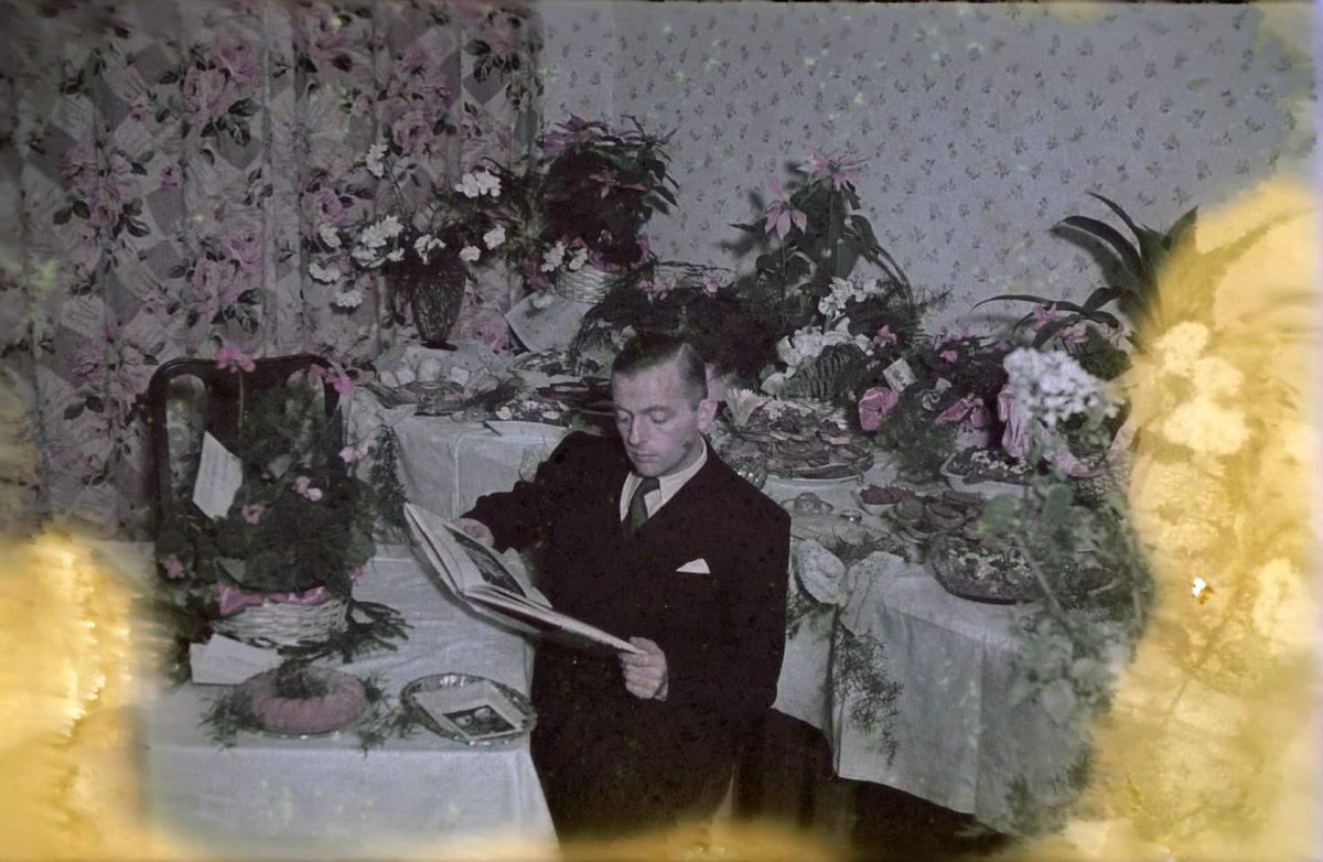 2/Biebow was directly responsible for starving the ghetto's population beyond limits of endurance, and he assisted the Gestapo in rounding up Jews during deportations.  He fared very well personally, of course. These images are from his birthday party.