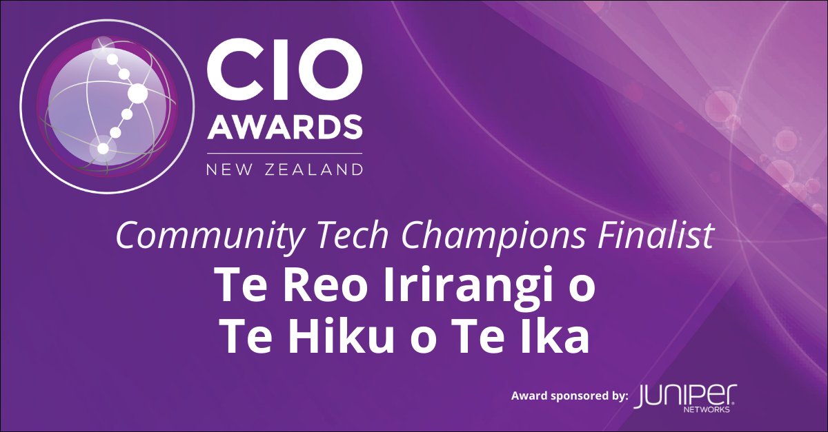 BrightstarNZ's tweet photo. @TeHiku is a finalist for the #NZCIO Community Tech Champion Award. Its Papa Reo project develops #natuallanguageprocessing and #machinelearning in #TeReoMāori! Te Hiku Media's work is vital for indigenous language conservation in the digital age. Congrats to the Te Hiku team! https://t.co/B8ytfuq3Gg
