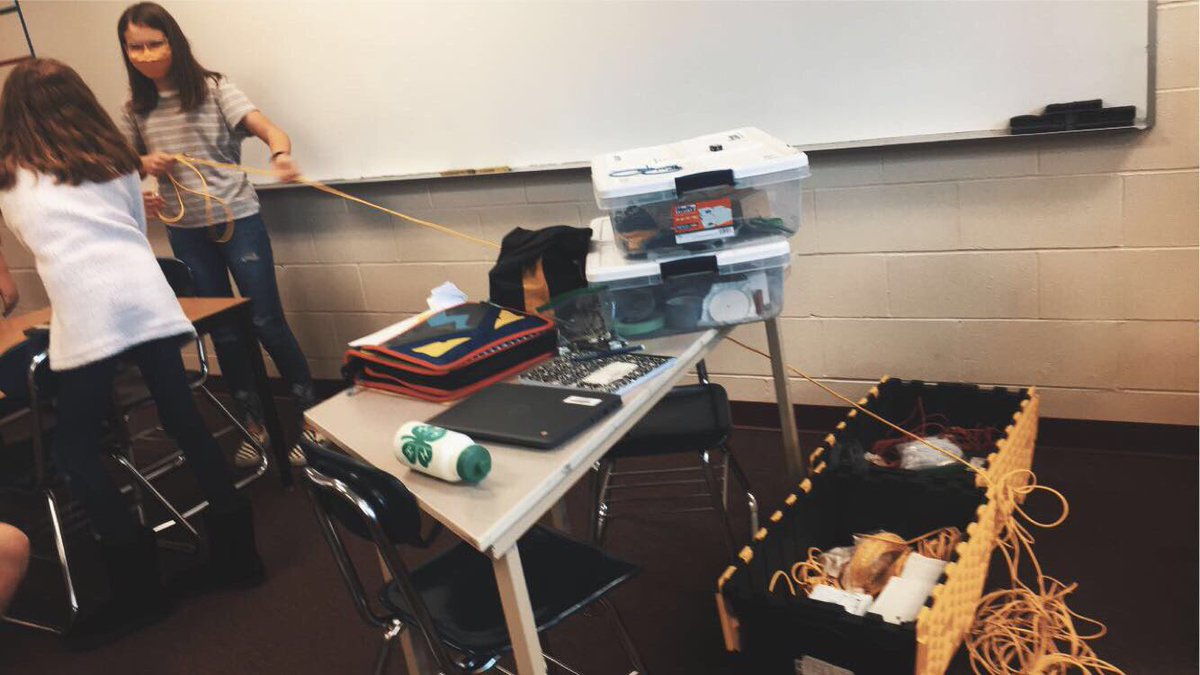 ETechfit's tweet photo. Day 3! Working on our #exergame! #TECHFIT2020 @GoTECHFIT https://t.co/mDoJe4ZHNg
