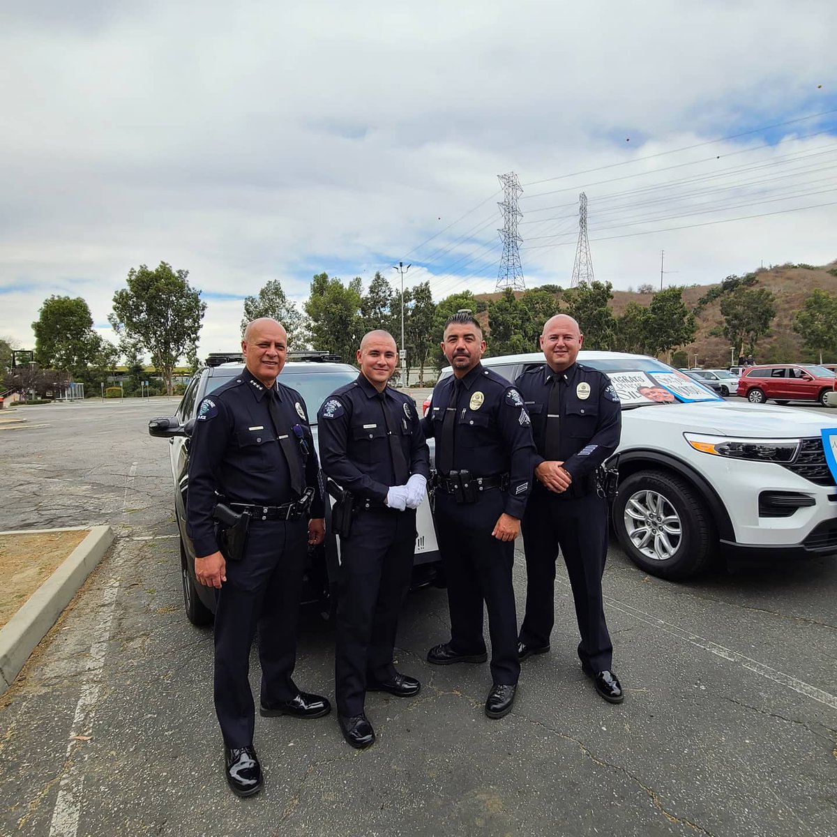 LaVernePD's tweet photo. Please join us welcoming Officer Silva to the La Verne Police Department!
Officer Silva graduated last week from the Rio Hondo Police Academy as President of Class #210!
He was sworn in this morning and now begins field training.
#class210 #riohondo #LVPD #laverne #welcome https://t.co/CxsjfFYAk3