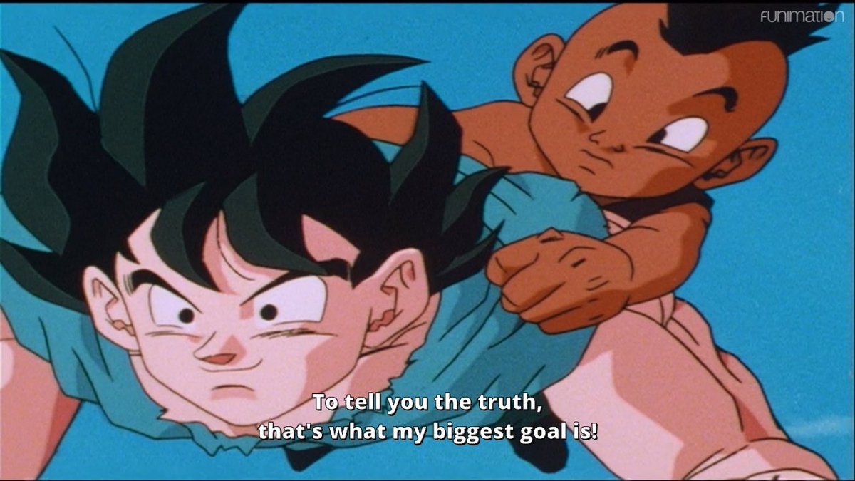 dragonballz's tweet photo. Isn't it exciting to fight someone powerful? 🥰 https://t.co/Sqw9GtdWnh