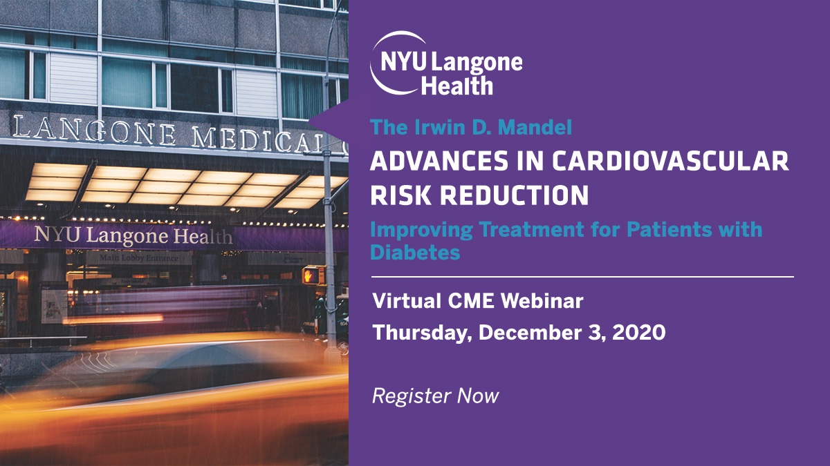 lipiddoc's tweet photo. Register today for this virtual #CME to learn about the latest in #cardiovascular risk factor reduction with a special focus on patients with #diabetes. Jointly provided @nyugrossman &amp; @NewYorkACP. Learn more: https://t.co/aLtvya7BMd https://t.co/0AJOFqF7CD