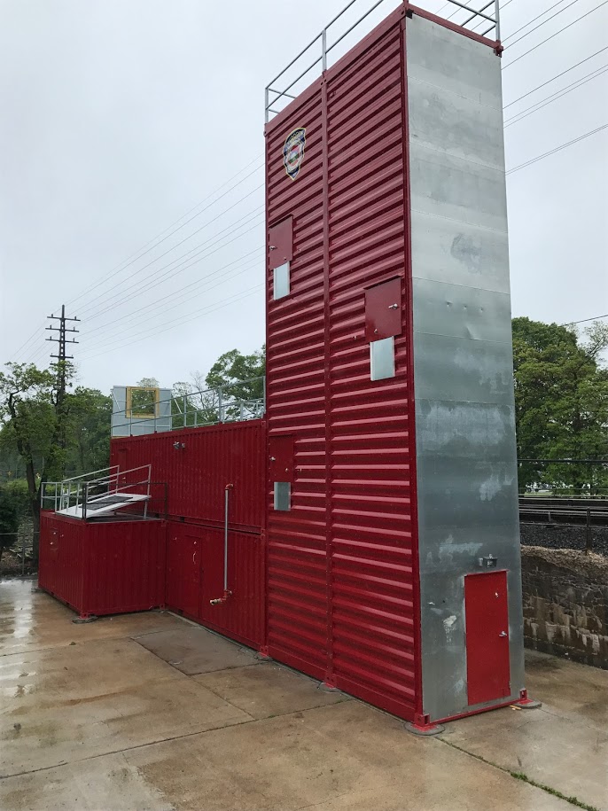 DynamicsSafety's tweet photo. Our sales reps at SSD work closely with your department to design a specialized building to fit all of your needs! Pictured here is a previous project - AFTS building at Lynbrook FD. No matter your fire training system goals, AFTS can meet your needs in an economic manner! https://t.co/U4NkpgOawL