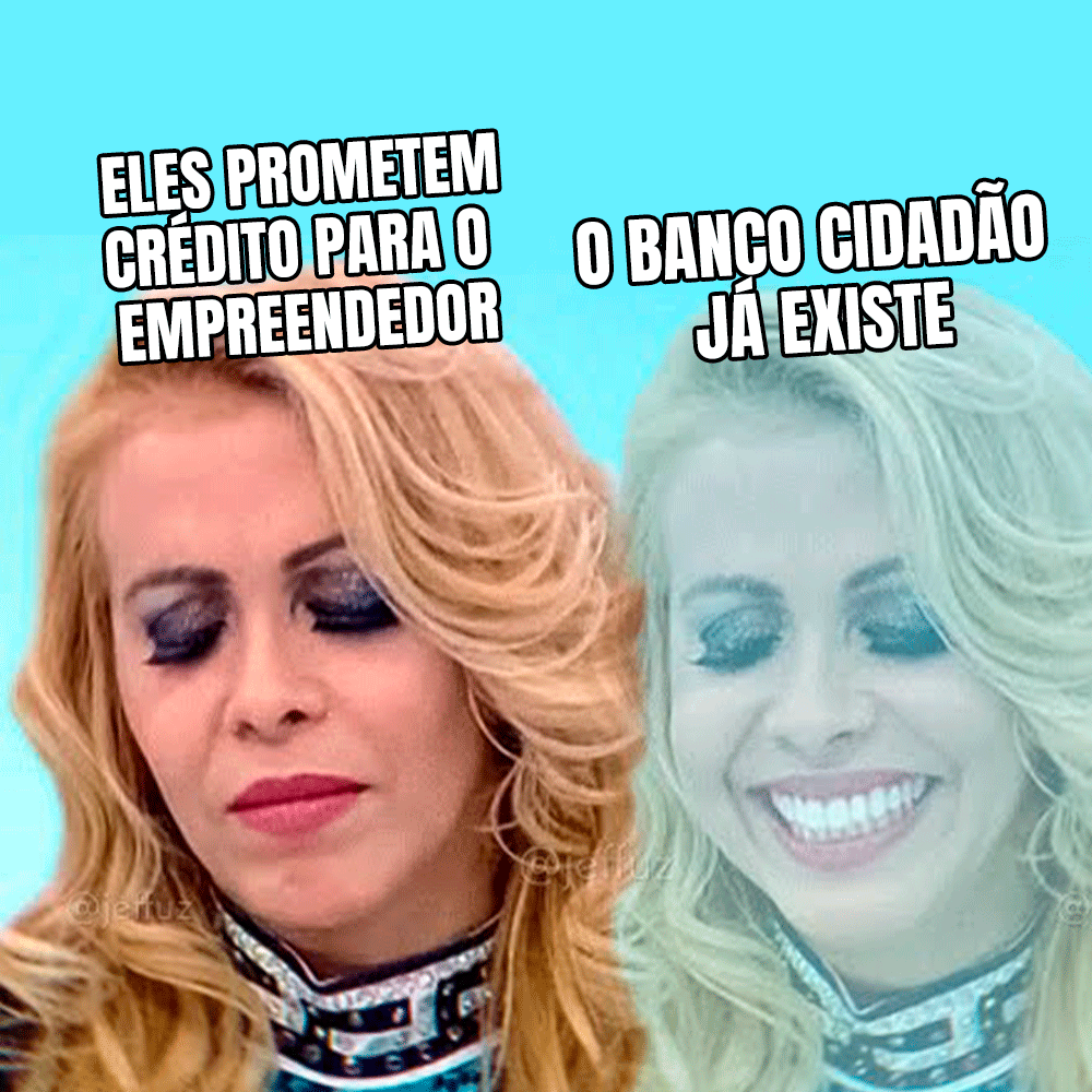 O Banco Cidadão é o maior programa de microcrédito que a cidade já teve, quando mais de 54 milhões foram investidos na nossa economia. Mas tem candidato vivendo no século passado, época que nada fez por João Pessoa.
Agora é #Edilma43 #Édaquipramelhor