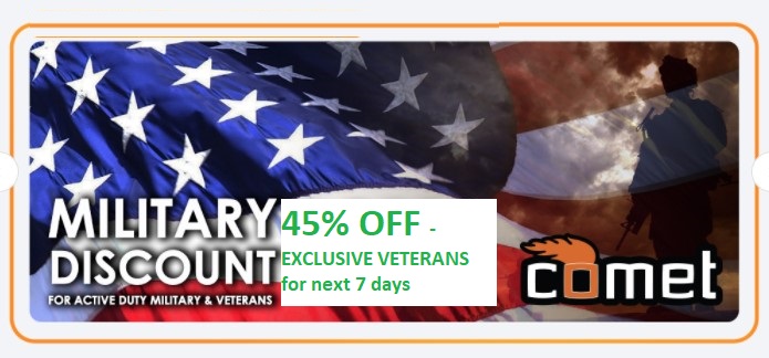 CometLeathers's tweet photo. Comet's biggest sale of the year- in Honor of  Veterans week -  Vet's Exclusive -!00% custom suit $1,199 + Custom Gloves $235 + Total for Vet's $788 all in- click here to verify 
https://t.co/ce2FYixarA https://t.co/o0P8UL2PWi