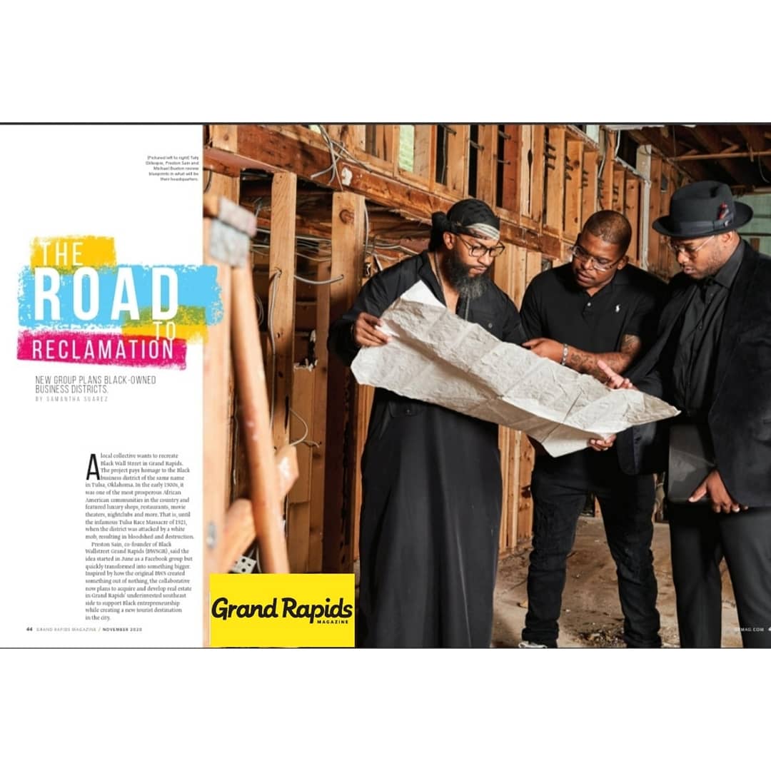 BWSGrandRapids's tweet photo. #BWSGR
says special Thanks to @grmagazine Grand Rapids Magazine for featuring a few of our Founders in the November issue of one of our states most prestigious magazine publications.
Be sure to pick up your issue in stores. Stay tuned @CityGrandRapids @ExperienceGR https://t.co/JiOosY8hFa