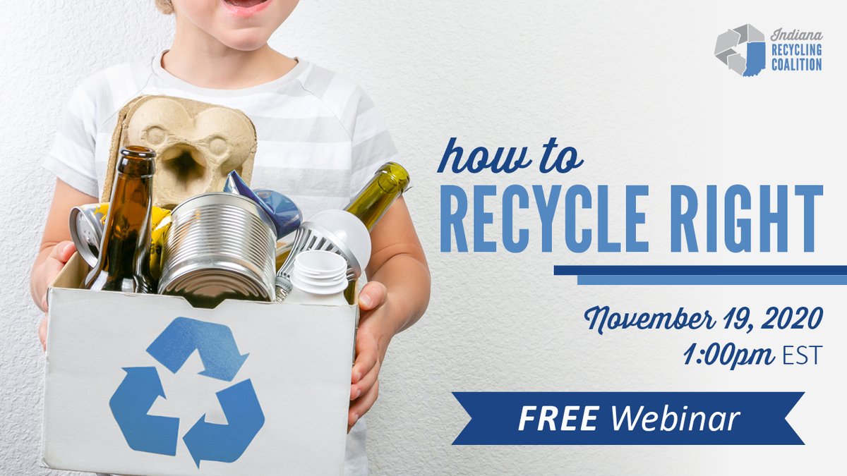 We’re celebrating America Recycles Day by bringing back our ever-popular webinar: How to Recycle Right. Our Executive Director, Allyson Mitchell, will dive deep into the best practices for recycling. Join us November 19 at 1pm!

Register here: us02web.zoom.us/webinar/regist…