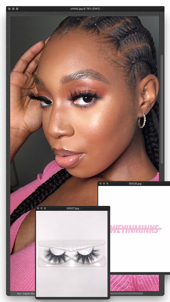 our BALI lashes available to purchase at WEYINMINKS.com 💖💋