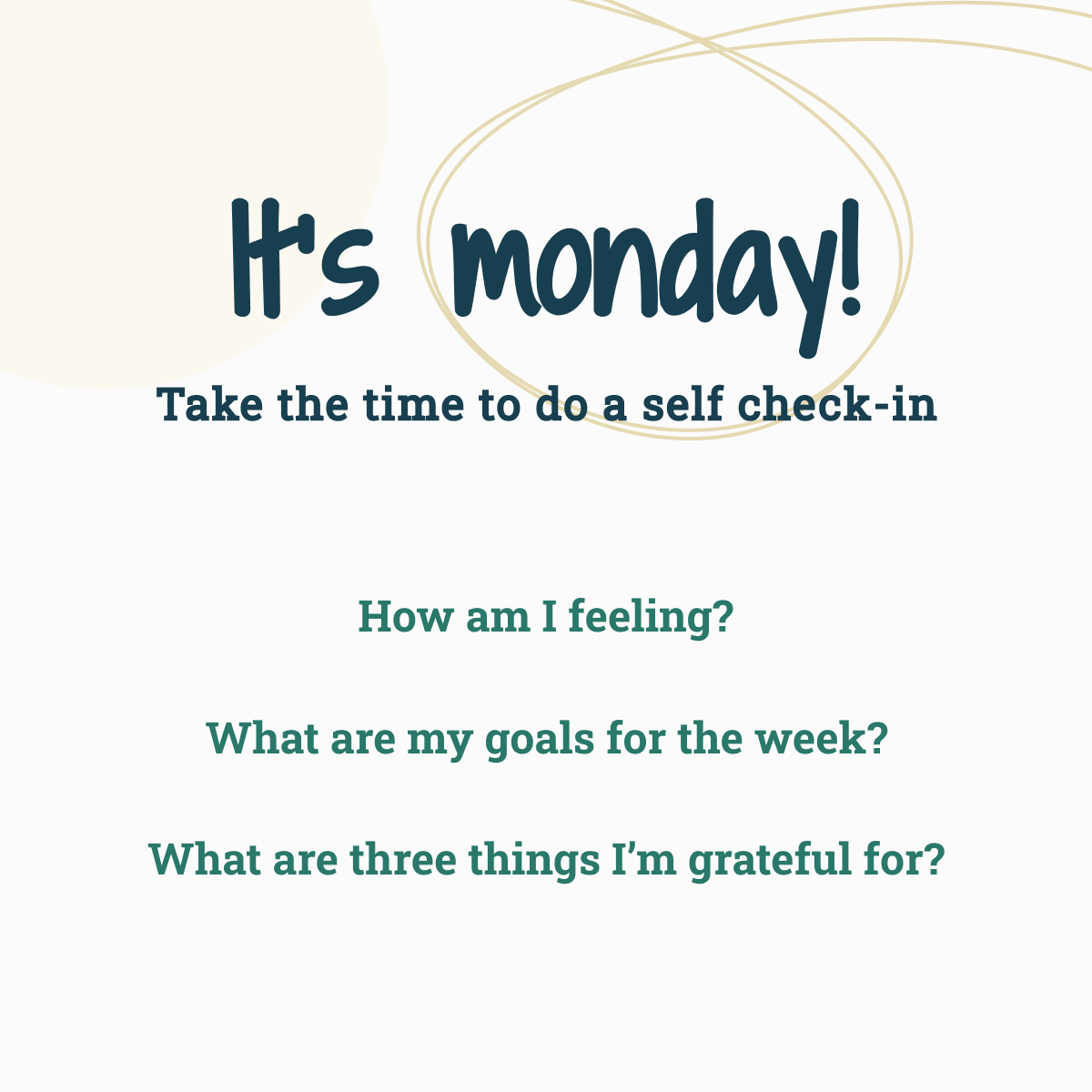 prairie_health's tweet photo. Happy Monday from the Prairie Health team! We hope your week is off to a fantastic start. Before you get started on this week's grind, take some time to check in with yourself. Reply w/ how you're feeling, some of your goals for this week, and some things you're grateful for😊✨ https://t.co/guag1Dotf1