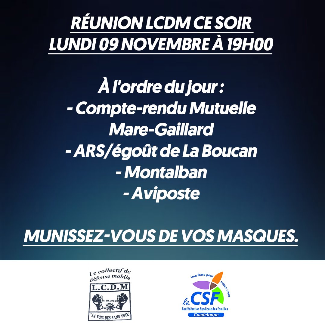 hquiaba97115's tweet photo. Les réunions #LCDM reprennent.
#Laboucan #aviposte #Sainterose #Montalban https://t.co/0N5EWyQLWw