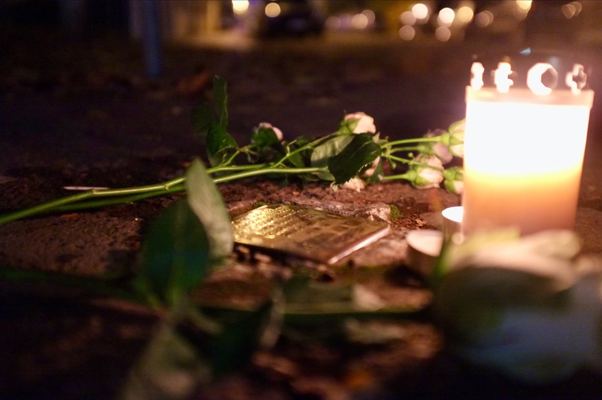StolpersteinApp's tweet photo. #9november #9nov #keinverblassen #stolpersteine Stolpersteine https://t.co/rYoJq2CipV