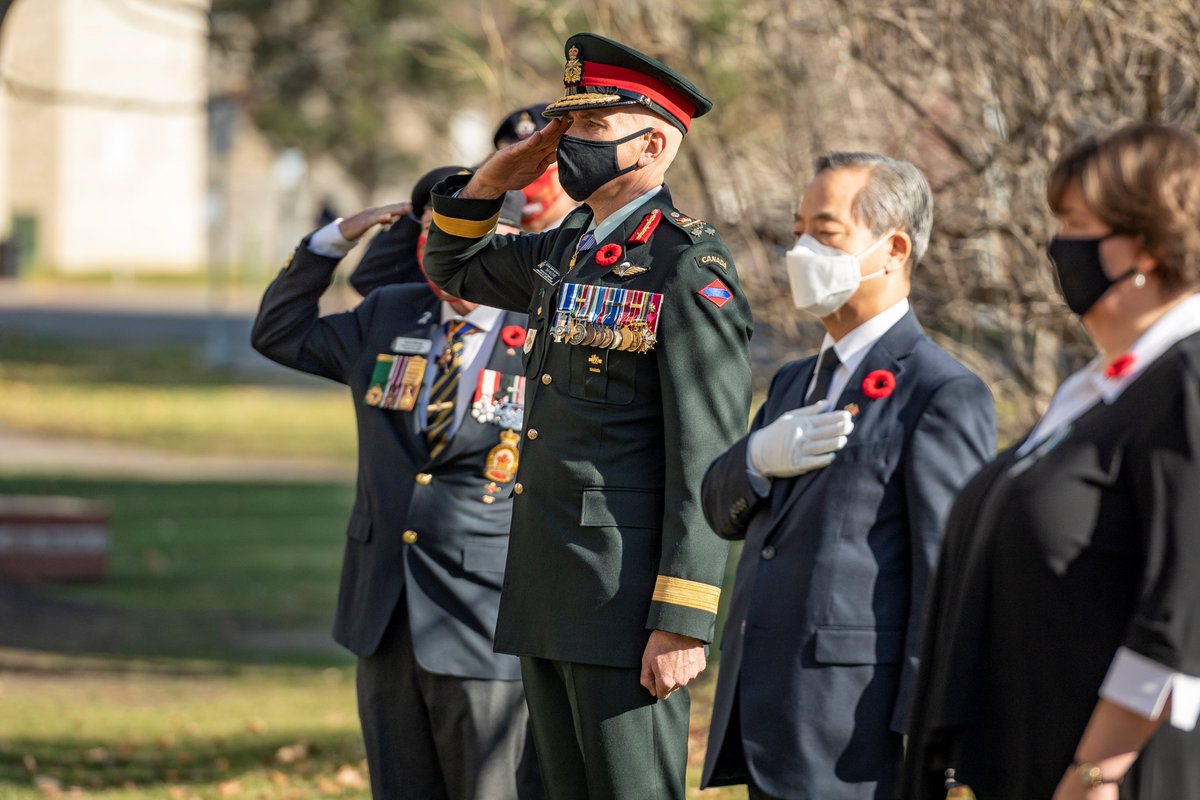 My thanks to the Korea Veterans Association of Canada and <a href="/koremb_canada/">주캐나다대한민국대사관</a> for yesterday's Turn to Busan ceremony in #Ottawa. A fitting tribute to the more than 27,000 Canadians who served in the #KoreanWar and the enduring friendship between our nations.