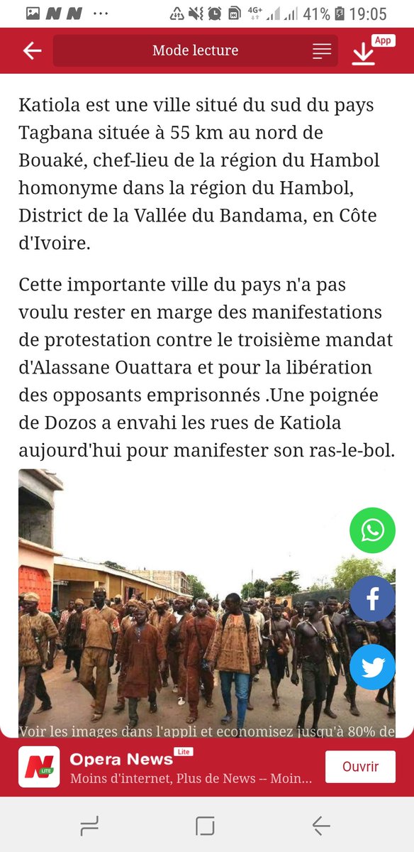 L'appel du Président VALENTIN KOUASSI porte parole des mouvement de jeunesse de l'opposition à été entendu et appliqué