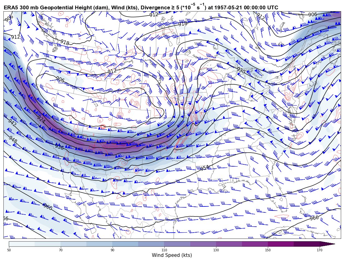 5/21/1957 (Ruskin Heights MO Outbreak) @ 00 UTC. 5/11