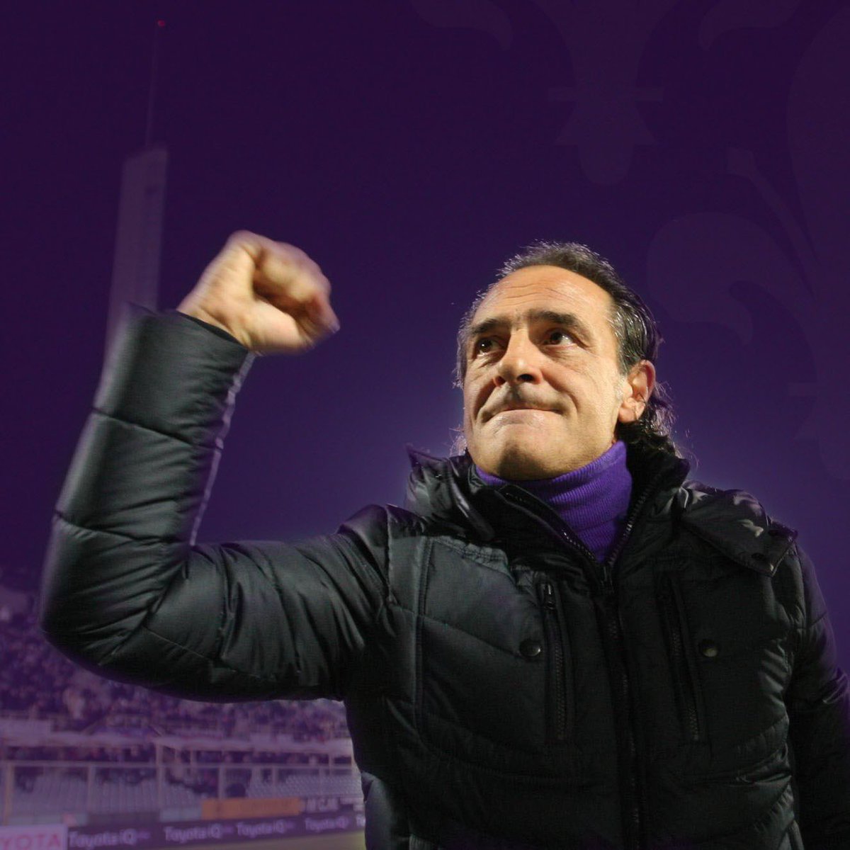 ACFFiorentinaEN's tweet photo. Welcome back, Cesare Prandelli ⚜️

#ForzaViola 💜 #Fiorentina https://t.co/pJsgvvraOj