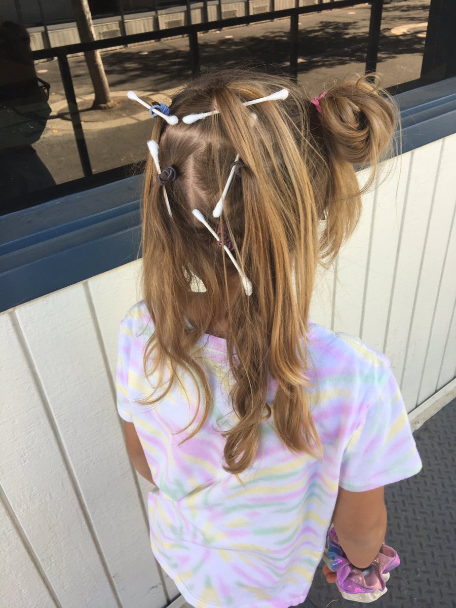 RISEAfterSchool's tweet photo. Crazy hair day/ spirt week fun from our Palmdale Student Learning Centers. https://t.co/xAXvneuM7l