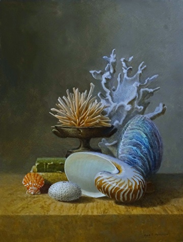 Marcuson later studied Linguistic Anthropology & lived for years in Nepal, teaching scientific illustration. Today he mostly paints lovely still lifes.