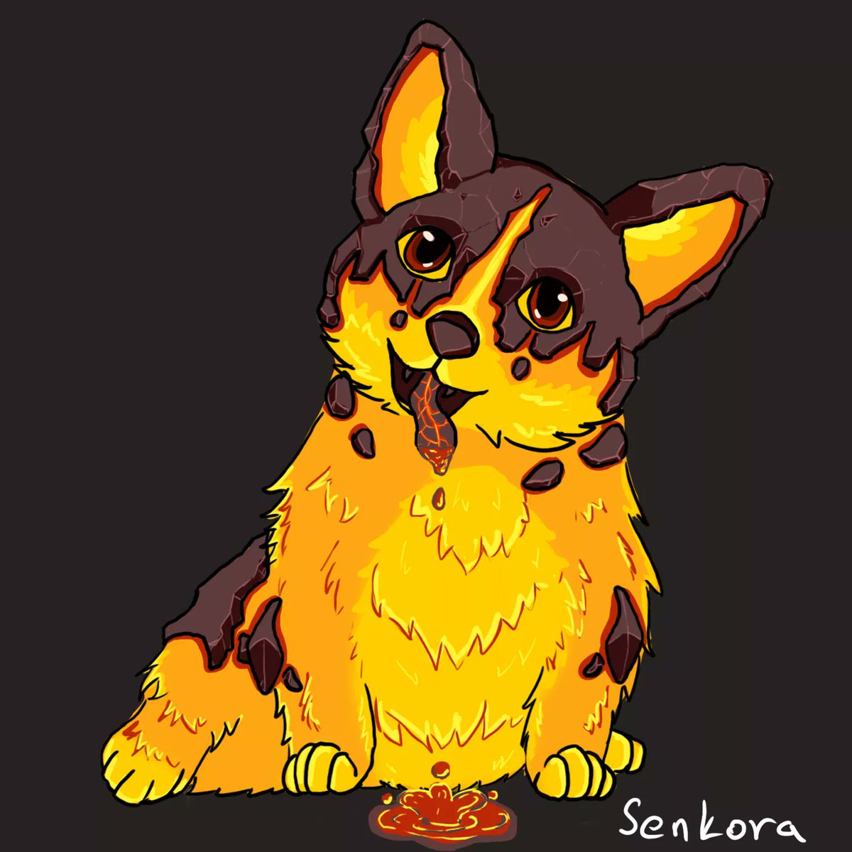 ArtSenkora's tweet photo. Molten Corgi
Little fanart of Molten Corgi from World of Warcraft (sadly I cannot get it in game, I started playing too late :< so I drew him :>)
@Warcraft @WarcraftDevs @Wowhead
Ig: https://t.co/Qui0Q5RpID https://t.co/GtXR3ZCgNJ