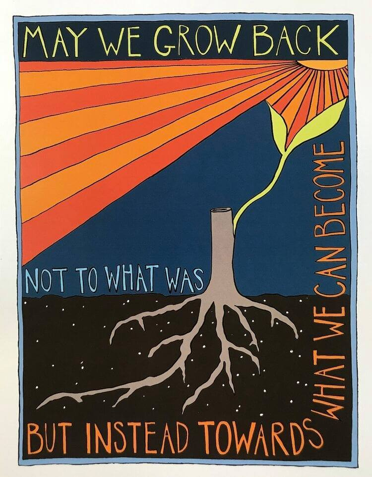 Let's all take a moment to celebrate the victory with deep belly-breathed sighs of relief!⁠
BUT the work continues. Now that we’ve cut off the toxic part above the soil, we need to give light, water, love and fertilizer to the roots of what we will grow into next.⁠