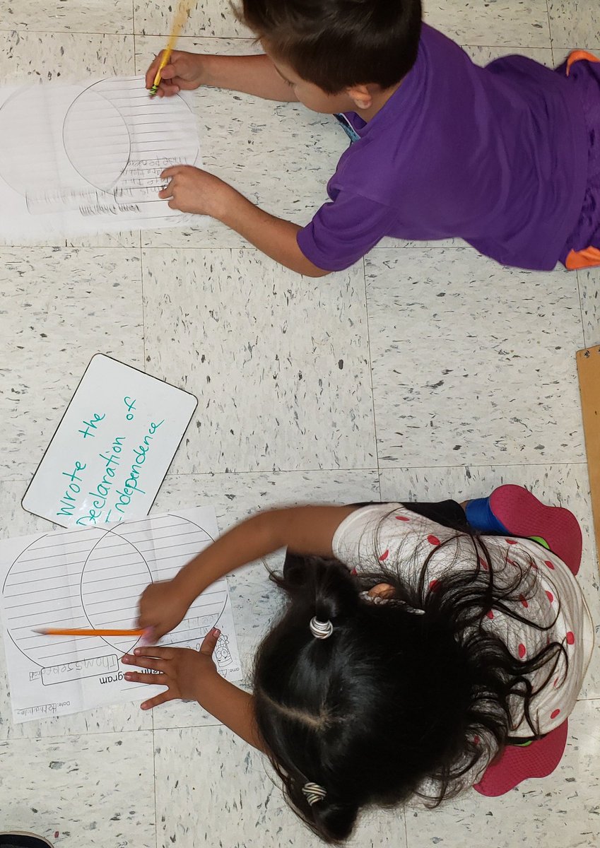 sleevemama's tweet photo. My students enjoyed comparing and contrasting their historical figures today. Wonderful conversations and collaborative work happening! @SandiHarrison22 @MRegan0123 @Hasty_Huskies https://t.co/bbF2j7NFbY