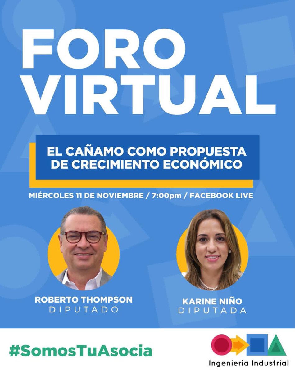 Este miércoles tendremos esta importante charla con los diputados <a href="/rothocha/">Roberto H. Thompson Chacón</a> y <a href="/karinenino/">karine Nino</a>🇨🇷 ¡No se lo pierdan! Link de inscripción para estudiantes de nuestra carrera: forms.gle/F972ZBmP3NuCad…