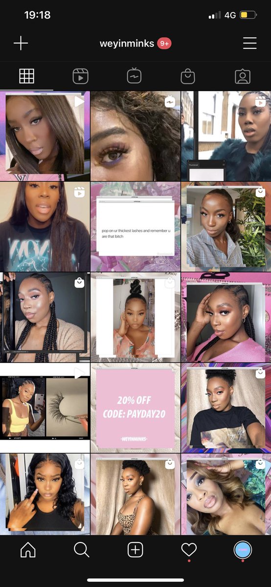 check out our IG when you get a chance hunnies x