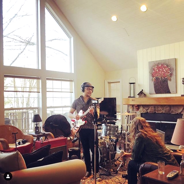 We had a great weekend in tracking in Bala. New single coming soon! #Recording #RockAndRoll #MoonRiver