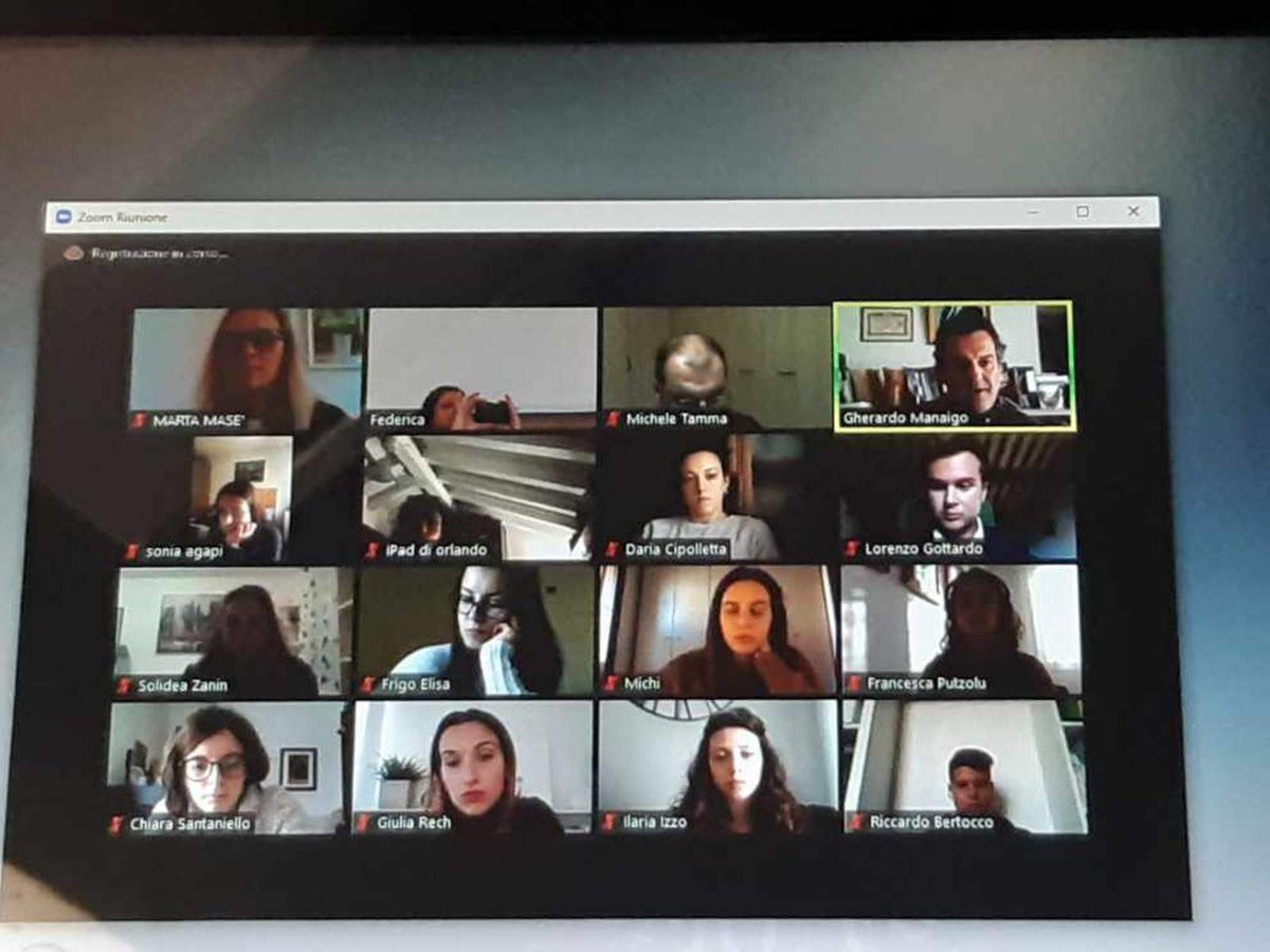 Gli studenti 2019-20 presentano a G.Manaigo <a href="/delapostecortin/">Hotel de la Poste</a> per Associazione Cortina Olimpica e ai loro colleghi che hanno appena iniziato i risultati del #liveproject <a href="/ilCISET/">CISET</a> #masterCiset #masterturismo