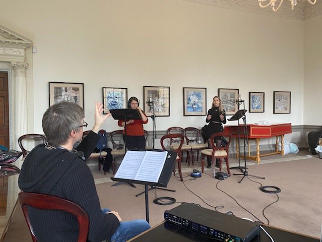 RIAMOpera's tweet photo. We are all excited with  u Megan! How amazing that Kevin O’Connell’s opera #DreamCatchr will come to life in a screen adaptation collaboration w @myIADT Design for Stage + Screen &amp; National Film School @RIAMDublin @synnottandrew @NangleJ @CMCIreland #IamRIAM #DontStopBelieving https://t.co/fZqSKGynDd